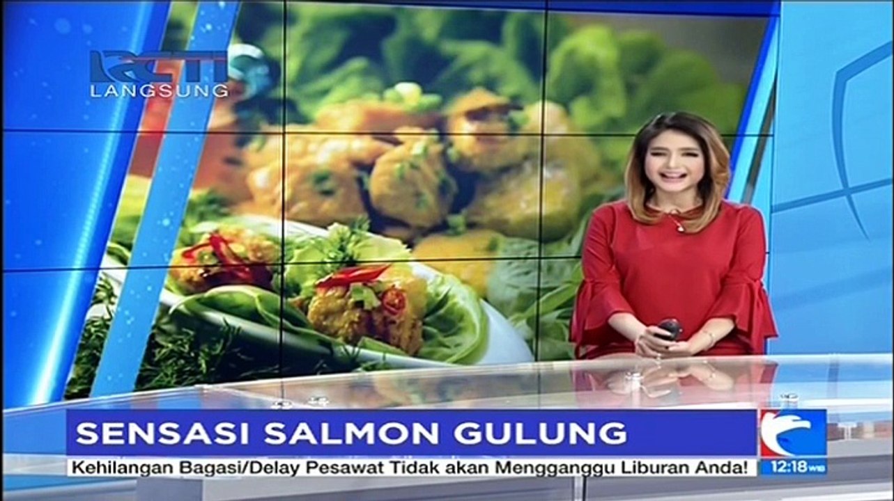 Sensasi Salmon Gulung