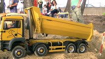 Bulldozer, camiones y maquinas rc. Rc trucks. Rc fahrzege. rc exavator, rc adventures