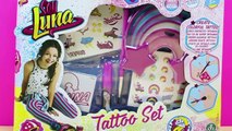 Juguetes de SOY LUNA en español | Set para hacer tatuajes de Soy Luna | Tattoos Set