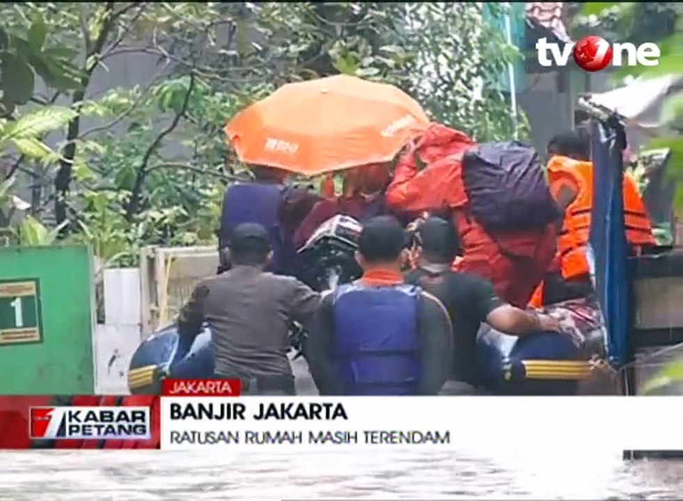Ratusan Rumah di Cipinang Melayu Masih Terendam
