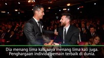 SEPAKBOLA: The Best FIFA Awards: Rivalitas Saya Dengan Messi Baru Dimulai - Ronaldo