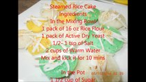 Steamed Rice Cake Recipe (Noum a Kouw/Dessert )