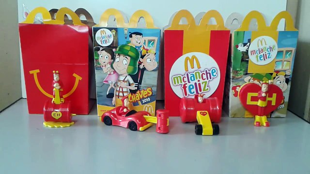 Coleção Chaves e Chapolin mc lanche feliz new.