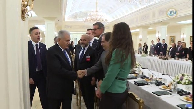 Başbakan Yıldırım Amerikan - Türk Konseyi ve ABD Ticaret Odası Heyetini Kabul Etti