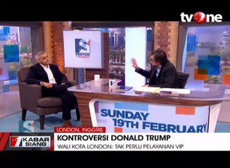Walikota London Trump Tak Perlu Pelayanan VIP