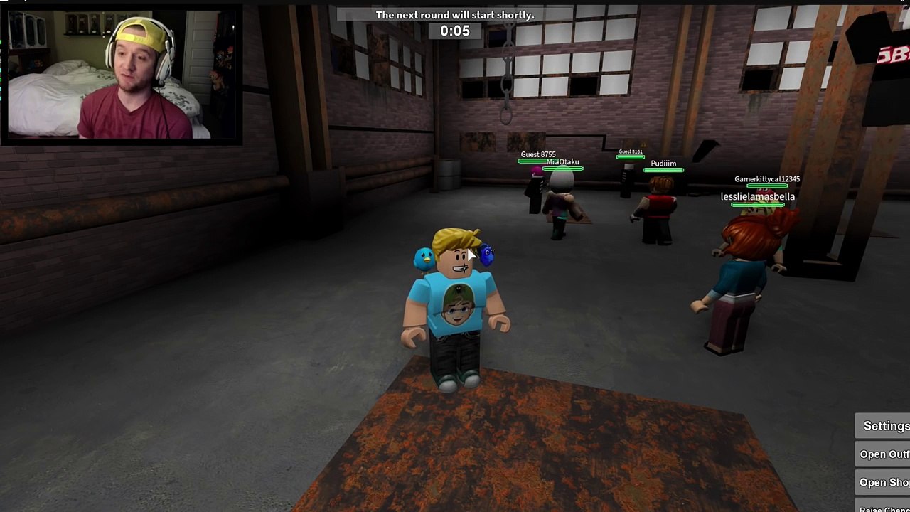 Roblox / Stop It Slender with Facecam / This game is scary! / Chad Alan Plays Roblox