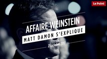 Affaire Weinstein : Matt Damon s'explique