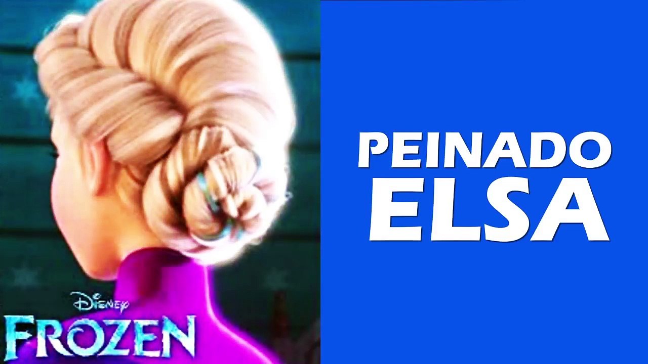 Como hacer Peinado de Elsa y Anna FROZEN (Sin Extensiones) Coronation  Hairstyle | Disney - video Dailymotion