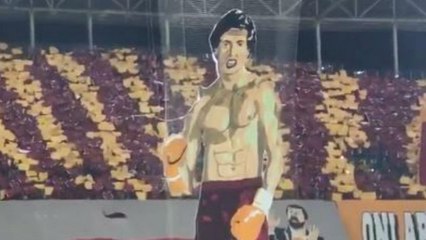 Ankara launches investigation after 'Rocky' banner unfurled at Galatasaray match