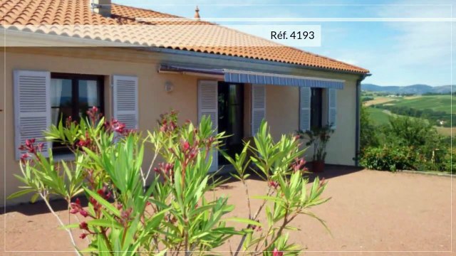 A vendre - Maison - Saint-Loup (69490) - 6 pièces - 206m²