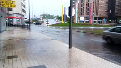 Inundación en Aviles 13_06_2015 Parte 2