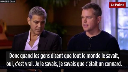 Affaire Weinstein : Matt Damon s'explique