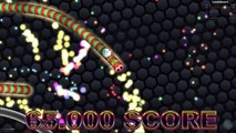 Slither.io - 1 KING SNAKE vs 900 MAGIC SNAKES! // Epic Slitherio Gameplay! (Slitherio Funny Moments)
