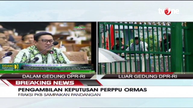 PKB Dukung Perppu Ormas Jadi UU