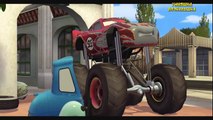 Мультфильм для детей про машинки. МОЛНИЯ МАККУИН ГОНКА МОНСТР ТРАК. Monstr Truck for kids.Мульт игра