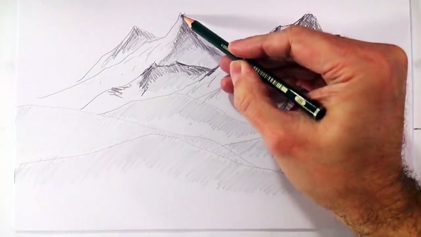 Como Dibujar Montañas Realistas a Lapiz Faciles y Paso a Paso – Видео  Dailymotion