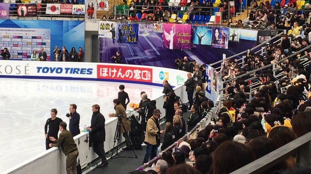 Yuzuru Hanyu 羽生結弦 Rostelecom 19.10.2017 Practice Part 1 of 2