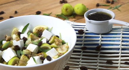 طريقة عمل سلطة التين الصيفية بالفيديو