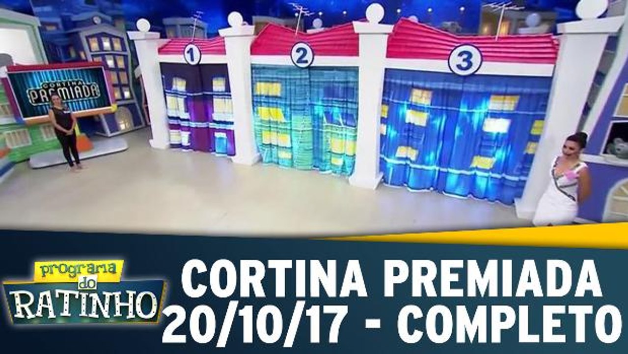 Cortina Premiada - 20.10.17 - Completo