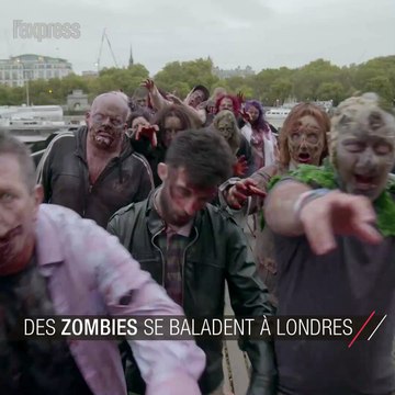 Des zombies se baladent à Londres