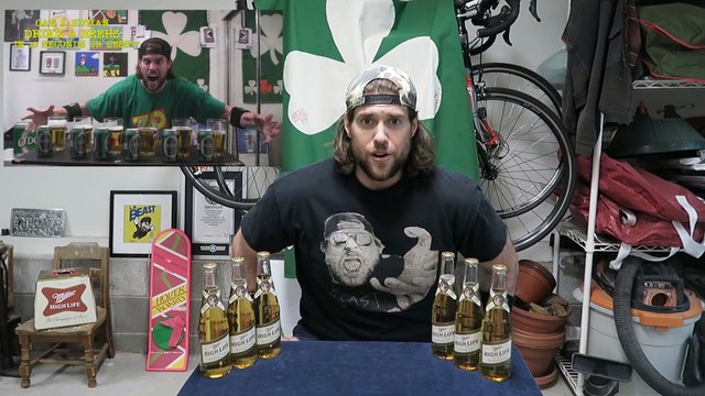 Il tente de s'enfiler 6 bières en moins de 40 secondes avec une souffleuse à feuilles