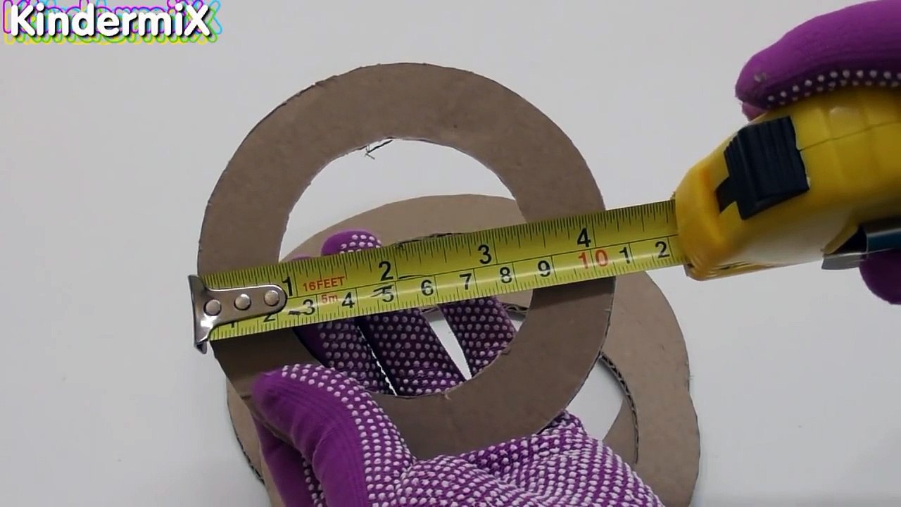How to make a table lamp out of cardboard at home