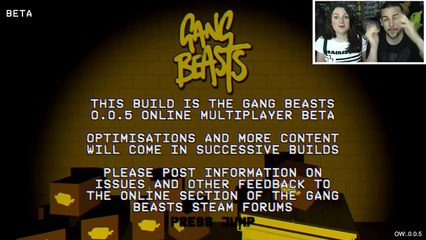 GANG BEASTS MULTIJOUEUR | ENFIN DES VRAIS ADVERSAIRES !