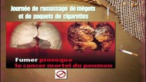 JOURNÉE DE RAMASSAGE DE MÉGOTS ET DE PAQUETS DE CIGARETTES - DIMANCHE 29 OCTOBRE 2017 SUR LA CORNICHE OUEST