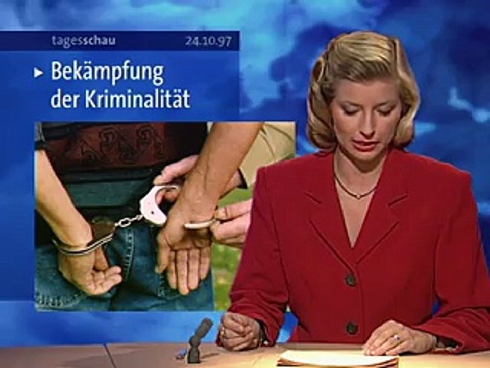 Tagesschau | 24. Oktober 1997 20:00 Uhr (mit Susan Stahnke) | Das Erste
