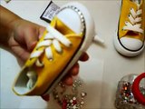 How to Bling converse shoes ~ add crystals to the toes of shoes