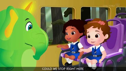 Kidr On Bus Elephant | Rocketmilk| Kid Thinking