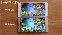 Vivo V5 Vs Samsung Galaxy J7 Prime Detail Comparison II Hindi