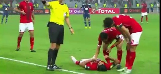 الإصابة تحرم الأهلى من جهود صالح جمعة فى مباراة الوداد