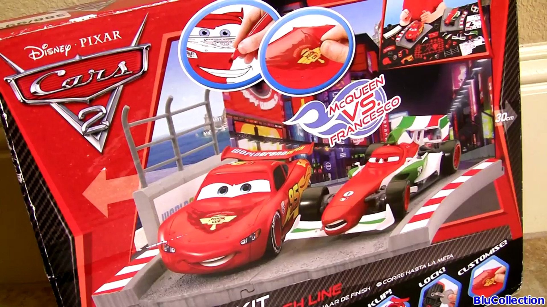Klip Kitz Cars2 Race To The Finish Line Deluxe Kit Clip Lock Build  Customize by Toy Collector - video dailymotion