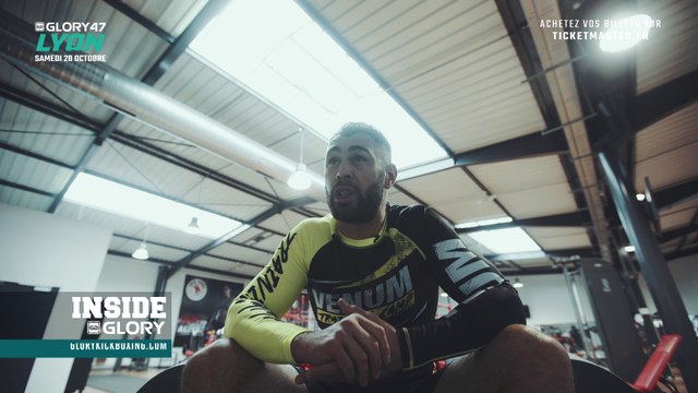 Yohan Lidon se prépare pour la guerre à GLORY 47 Lyon CE samedi soir