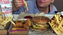 Eating McDonalds: Big Mac, 2 Large Fries & Chicken Nuggets Review