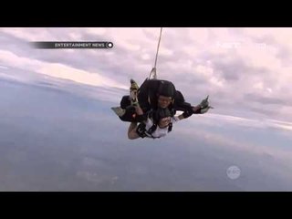 Download Video: Entertainment News - Andien hobi skydiving