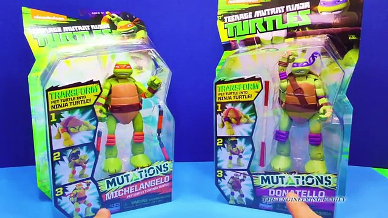 TEENAGE MUTANT NINJA TURTLEs Nickelodeon TMNT Mutations a TMNT Video Toy Review