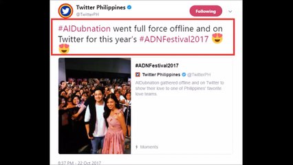Twitter Philippines, nagpahayag tungkol kay Maine Mendoza at Alden Richards!