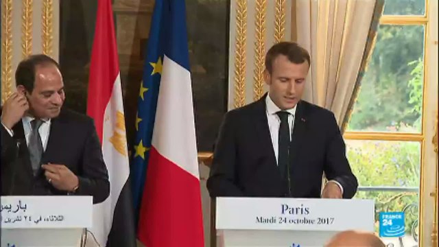 REPLAY - Watch Emmanuel Macron''s and Egypt''s president Abdel Fatah al-Sisi''s joint conference