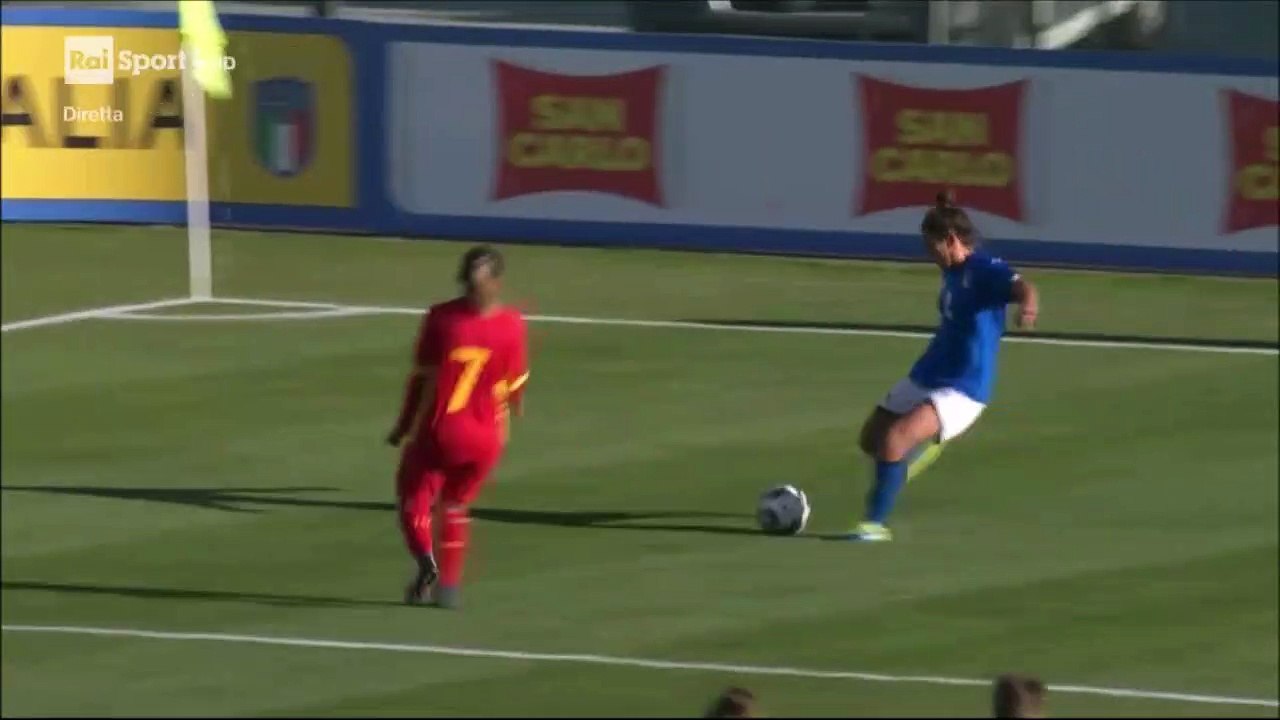 3-0 Barbara Bonansea Goal FIFA  Women WC Qual. Europe  Group 6 - 24.10.2017 Italy (W) 3-0 Romania...