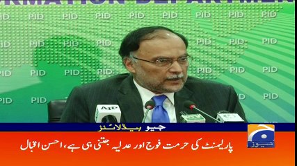 Geo Headlines - 08 PM - 24 October 2017