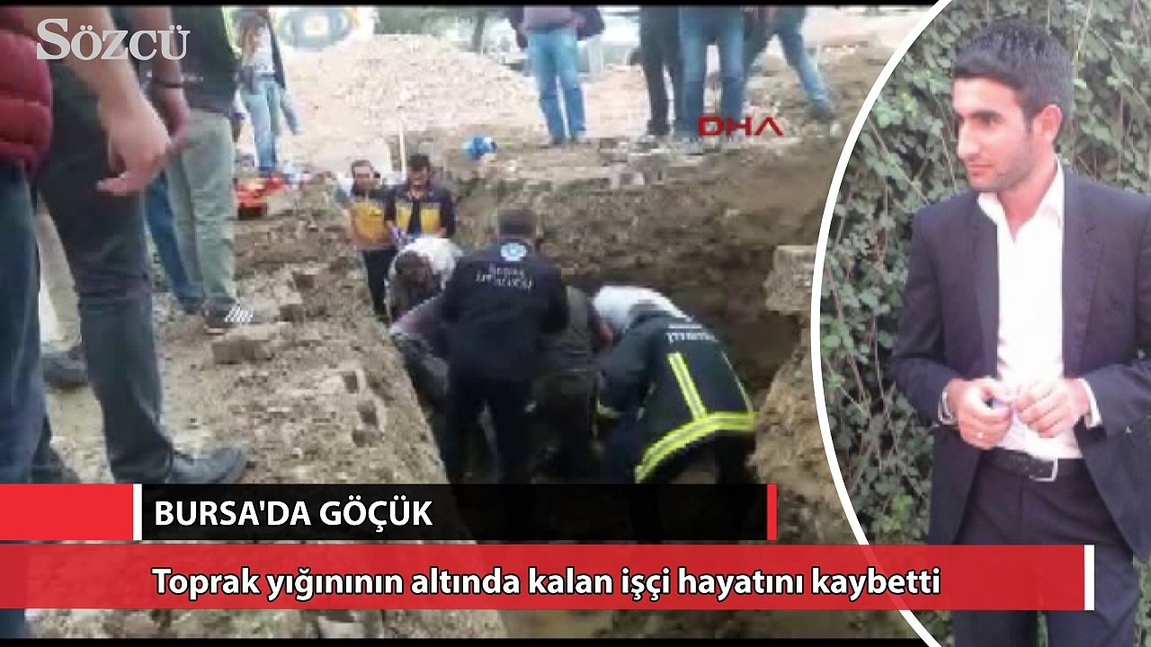 Bursa’da göçük