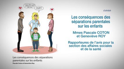 Les conséquences des séparations parentales sur les enfants - cese