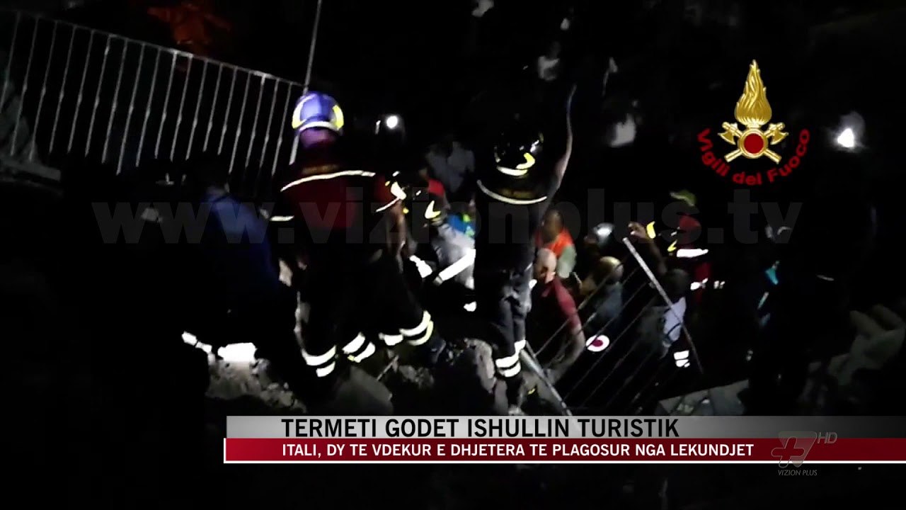 Viktima e të lënduar nga tërmeti në Itali - News, Lajme - Vizion Plus