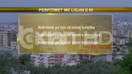 Një shans për të legalizuar objektet në zonat e mbrojtura