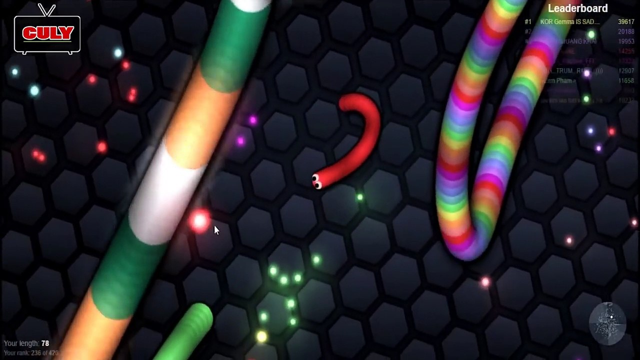 Chơi Slither.io rắn săn mồi phá phách bình luận vui cu lỳ gameplay funny