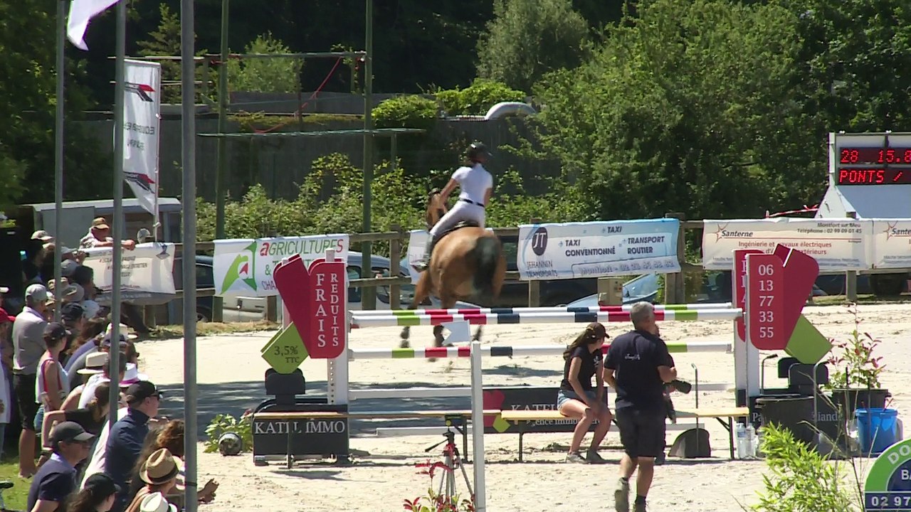 GN2017 | Etape 5 - Montfort sur Meu | Pro Elite Grand Prix (1,50 m) | Clarance GENDRON | REINE DES PONTS