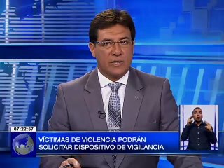 Víctimas de violencia podrán solicitar dispositivo de vigilancia