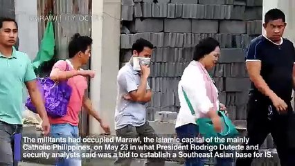 Life begins returning to war-torn Marawi city